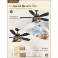 thumbnail image 4 of Ventilador de Techo Fanbulous 42" Bronce Aceitado con Luz y Control Remoto de 6 Velocidades, 4 of 7