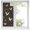 Brown, variant on Japanese Style Window Privacy Film, Vintage Cranes Ocean Wave Black Grey Static Cling UV Sun Blocking Heat Control Window Tint Day and Night, Non-Adhesive One Way Windows Privacy Cover 17.7''x39.3''