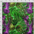 thumbnail image 4 of oneOone Cotton Jersey Green Fabric Ocean Jelly Fish Quilting Supplies Print Sewing Fabric By The Yard 58 Inch Wide, 4 of 4