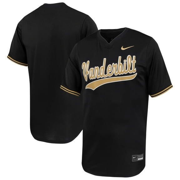Men's Nike Black Vanderbilt Commodores Limited Baseball Jersey