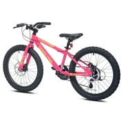 20 Ozark Trail Mountain Bike, 7 Speed, Fits Rider 311-44, Pink, Child/Tween/Teen, Unisex