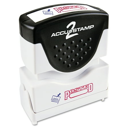 UPC: 0039956355216 | COSCO COS035521 2-Color Shutter Stamp with Microban 1 Each