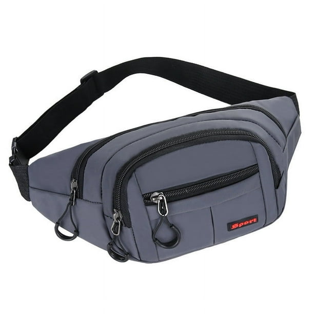 Fiudx Bolso Multifuncional, Bandolera de Gran Capacidad, Diseño Antirrobo con Cremalleras Ocultas, Tejido Impermeable y Duradero, Ideal para Correr, Senderismo y Uso Diario, Un Compañero Elegante par