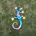 thumbnail image 6 of Travelwant Metal Gecko Wall Art, Lizard Wall Decor, Garden Wall Decor Sculpture Hang,Metal Hanging Wall Art Sculpture for Indoor Outdoor Home Bedroom Living Room, 6 of 7