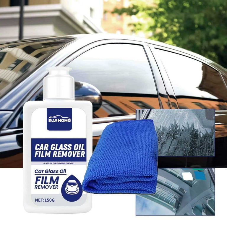 Oil Film Remover for Car Glass, Windscreen Cleaner, Oil Film Cleaner, Rain  Proof and Proof Car Glass Oil Film Remover 150g 