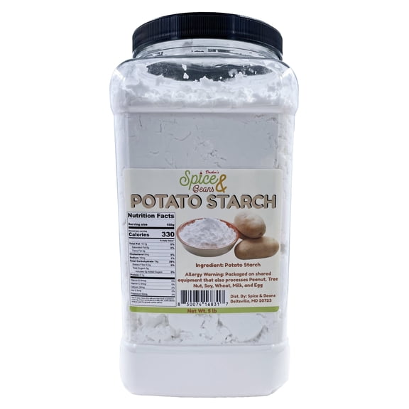 Dasher's Spice & Beans Potato Starch | Non-GMO | 5 lb