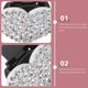 thumbnail image 4 of BRIGHTFUFU Clips para difusor de ventilación de coche, 2 uds., Clips de Aroma en forma de corazón, ambientador de salida de aire, Clip de ventilación creativo, 4 of 7