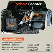 SuperHandy Folding Mobility Scooter Plus - 48V 2Ah Battery System, Lightweight,