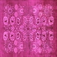 thumbnail image 1 of Ahgly Company Indoor Square Oriental Pink Industrial Area Rugs, 3' Square, 1 of 4