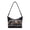 Animals Star Print, variant on Zipper Closure Shoulder Purse for Work, Watercolor Palm Tree & Plumeria Print Lightweight Underarm Tote Bag PU Leather Underarm Sling Bag for Women