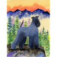 thumbnail image 1 of Caroline's Treasures SS8223GF Kerry Bleu Drapeau Terrier Jardin Taille, Petit, Multicolore, 1 of 2