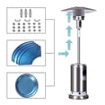 thumbnail image 3 of Patio Heater Shield Replacement Accessories, Top Shield Reflector Aluminum Winter Heater Shield Reflector For Outdoor A, 3 of 5
