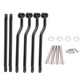 thumbnail image 1 of Soportes de barras de soporte para alforjas de motocicleta para Honda Suzuki Yamaha Kawasaki negro, 1 of 5