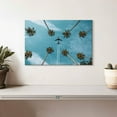 thumbnail image 2 of Elephant Stock Airplane Over Palm Trees Wall Art - Horizontal Canvas Wall Art - Living Room Wall Decor - Floral And Botanical Canvas - Blue And Green Decor - 12" x 8", 2 of 8