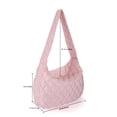 thumbnail image 5 of Bolsa de hombro de moda Para mujer Likrtyny Acolchado Rosa, 5 of 5