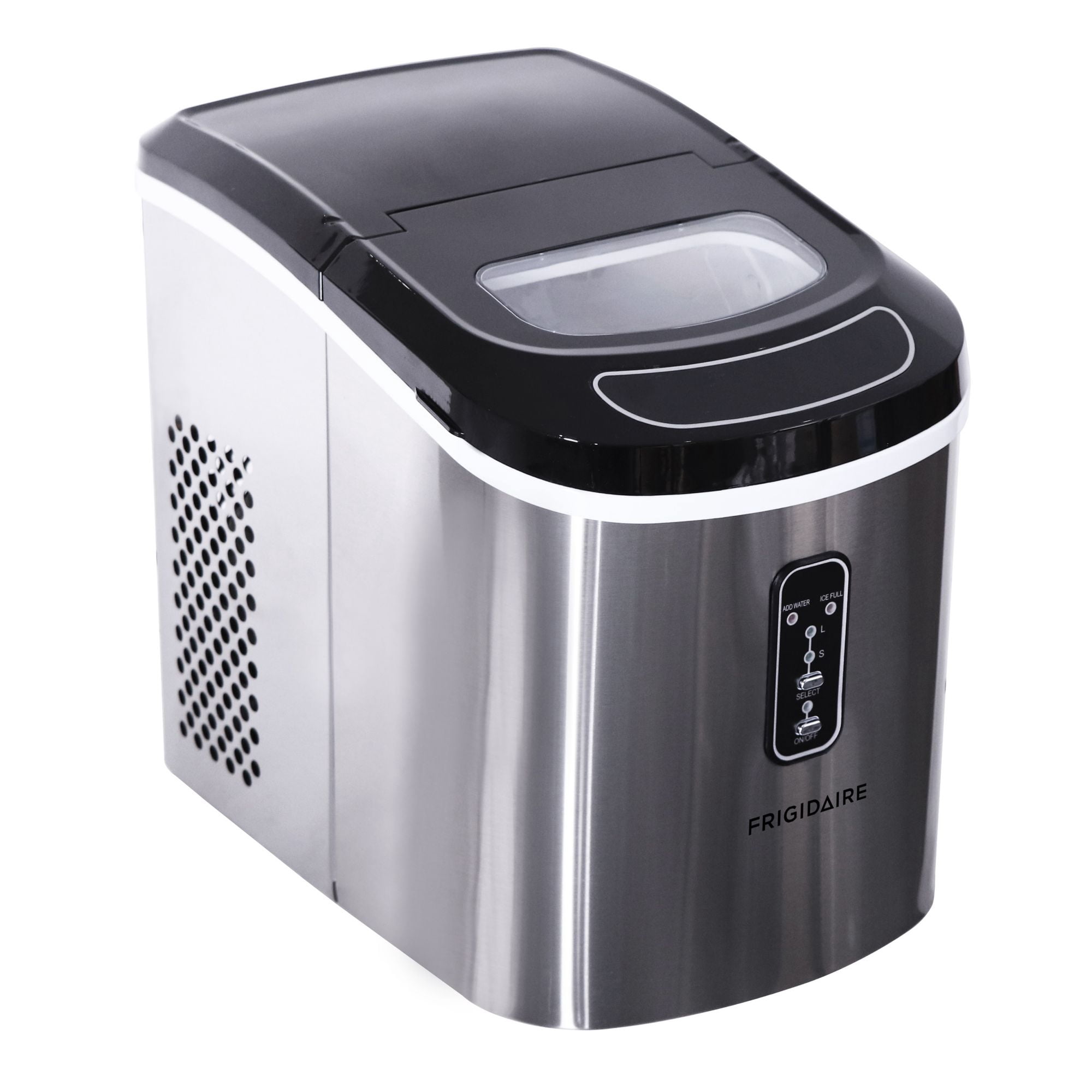 Frigidaire 26-lb. Compact Counter Top Ice Maker, Stainless Steel EFIC106-SS