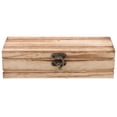 thumbnail image 2 of SHISUYAN Petite Boîte de Rangement Lot de 1 pour Femmes Hommes Design Rustique en Multicolore 17.2X7X4.6In, 2 of 9