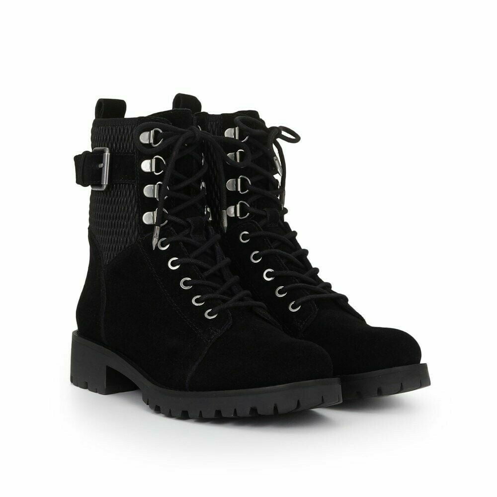 Sam edelman black lace up boots Clearance