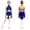 Blue, variant on iiniim Girls Ballet Lyrical Dance Sleeveless Rhinestone Figure Ice Skating Dress Dancewear Green 6