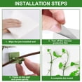 thumbnail image 4 of Invisible Plant Climbing Clips Wall Vines Fixture Wall Sticky Hook, 4 of 7