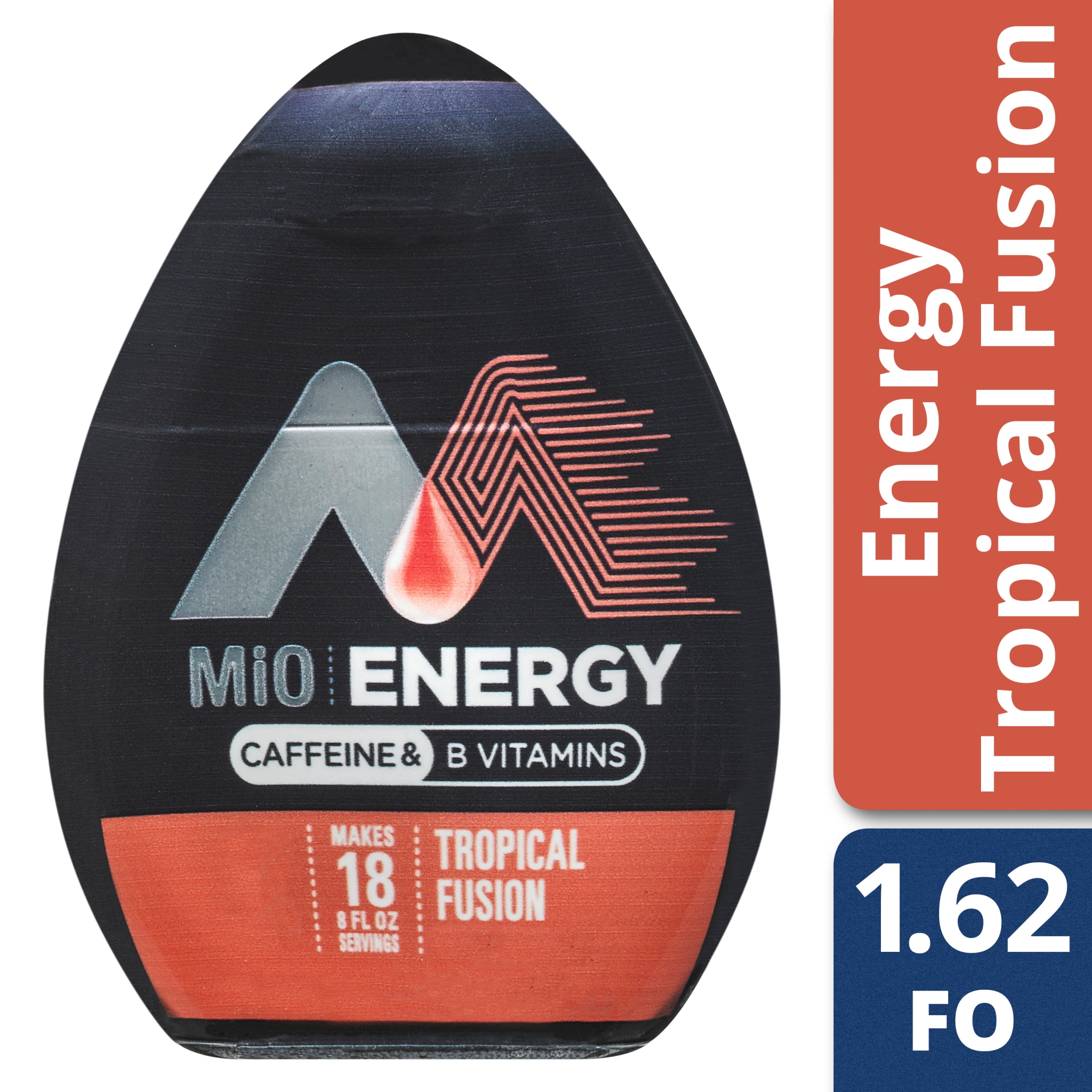 MiO Energy Tropical Fusion Liquid Water Enhancer, Caffeinated, 1.62 fl