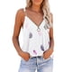 thumbnail image 1 of Camiseta sin mangas para mujer, moda de verano, ajuste holgado, sin mangas, con cremallera y cuello en V, 1 of 4