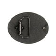 thumbnail image 2 of CTM Blank Oval Belt Buckle with Edge Detail, 2 of 3