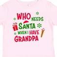 thumbnail image 4 of Inktastic Who Needs Santa when I Have Grandpa Boys or Girls Toddler T-Shirt, 4 of 5