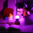 thumbnail image 3 of YANSUN A19 LED Lighting Bulbs, 60W Equivalent,9W 800 Lumens,E26 Base,Non-Dimmable Themed Activities & Halloween Home Decor Orange Purple, Indoor Outdoor Use, 4 Pack, 3 of 6