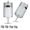 thumbnail image 1 of Motor Eléctrico de 24V 40000RPM 2 Piezas, Motor de Alta Velocidad RS555 Niños Montan en Juguetes Motores de Coche Niños Montan en Accesorios de Caja de Cambios de Coche, 1 of 5