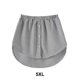 thumbnail image 5 of Qarigey Extensores de camisa Cola Blusa Enagua desmontable Dobladillo Accesorios Dobladillo Vestidos raya blanca negra 5XL, 5 of 6