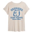 thumbnail image 2 of The Breakfast Club - Shermer High - Juniors Oversized Graphic T-Shirt, 2 of 4