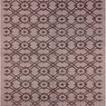 thumbnail image 1 of Ahgly Company Machine Washable Indoor Square Industrial Modern Khaki Rose Pink Area Rugs, 3' Square, 1 of 7
