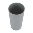 thumbnail image 3 of Mainstays - Gray Round Plastic Tumbler, 26-Ounce, 3 of 7