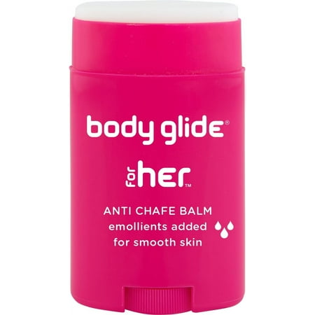 Body Glide for Her Vitamins A B E and F Long-Lasting Hydrate Skin Anti Chafe 1.5 oz