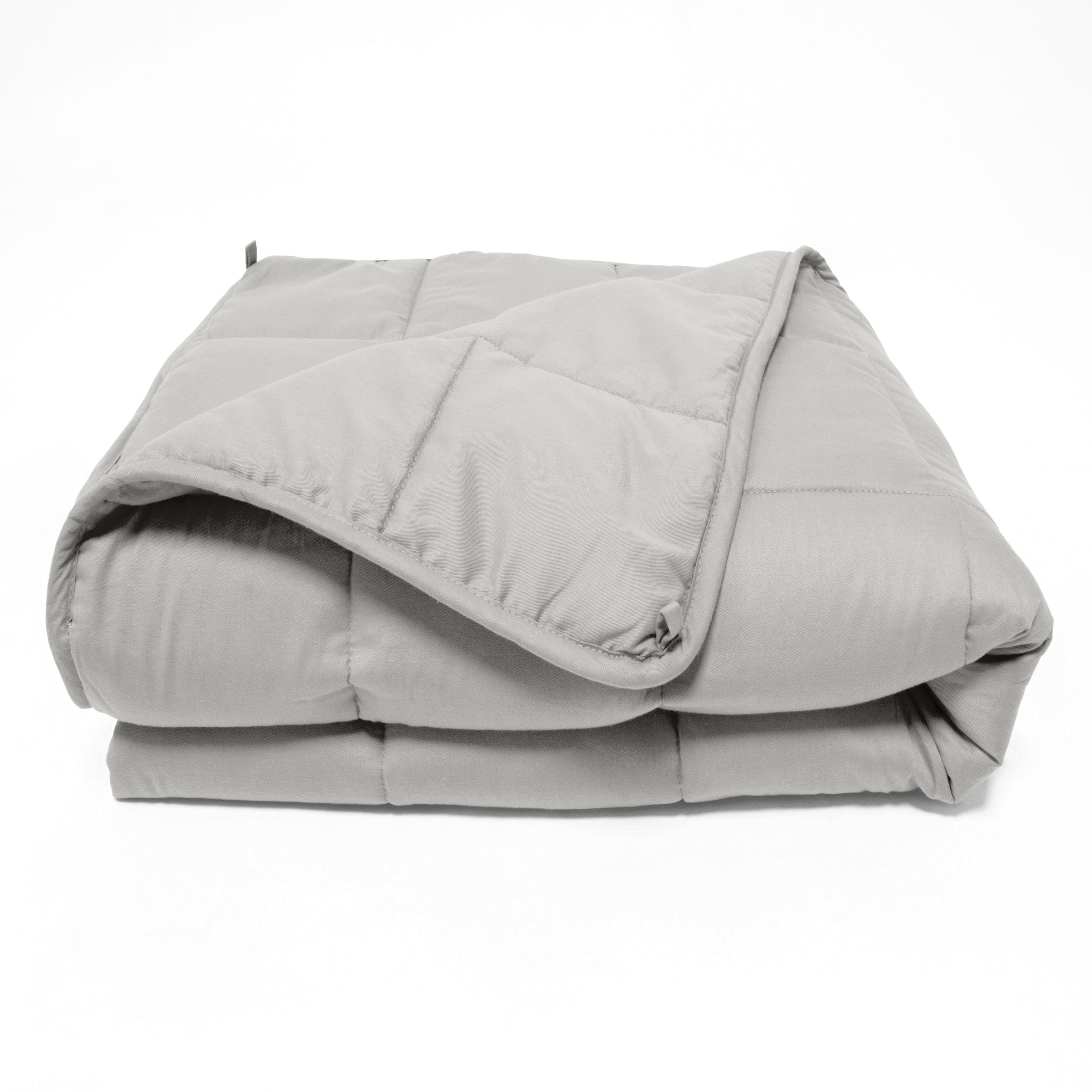 Quilted Cotton Weighted Throw Blanket Silver / 48"x72" 12lbs Walmart