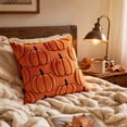 thumbnail image 7 of Kiddiway Halloween Harvest Large Pumpkin Pillow - Warm Fall Halloween Decor, Decorative Cushion for Couch, Halloween Throw Pillows with Rustic Charm,Beige, 7 of 7