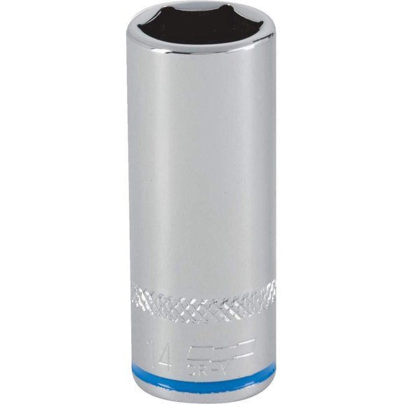 Channellock 1/4" Drive 14 mm 6-Point Deep Metric Socket