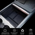 thumbnail image 5 of Center Console Organizer Storage Box Replacement for Tesla Model 3 2024 Silica Gel Material, 5 of 5