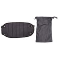 thumbnail image 2 of Airplane Footrest Lightweight Leg Rest Foot Rest Comfortable for Home Black, 2 of 8