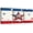 Beige Blue Red, variant on American Flag Bathroom Wall Art for Home Decor July Star Stripes Picture Wall Decor Toddler Patriotic Canvas Wall Art for Living Room Bedroom Memorial Day Wall Painting 12" x 16" 3 Piece