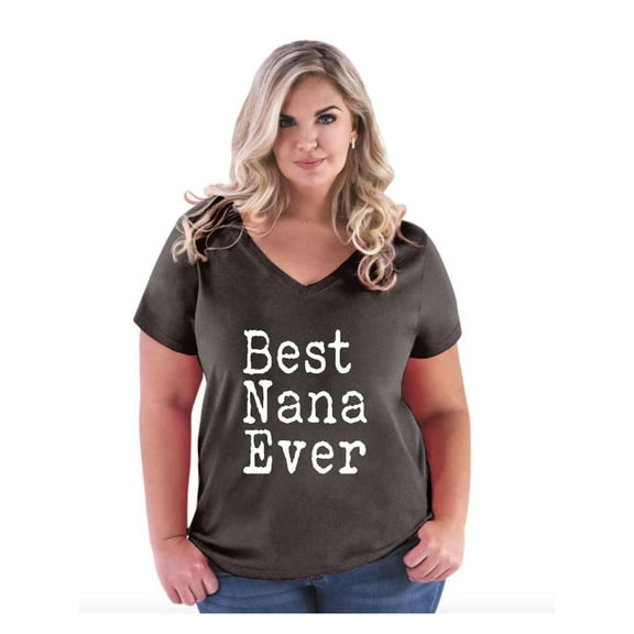 IWPF - Women's Plus Size V-neck T-Shirt - Best Nana