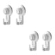 thumbnail image 2 of Wosthever RecabLeght, gancho para abrigos con ventosa, gancho ajustable de doble para pared y baño, para el hogar, estante de cocina, Gancho fino 2piezas, 2 of 6