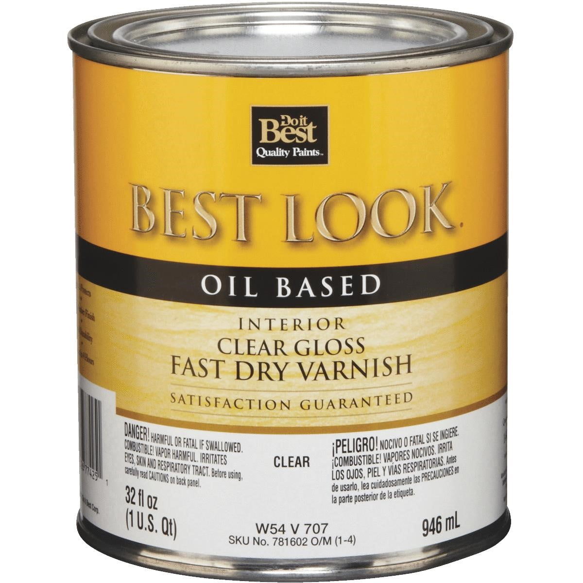 Best Look Fast Dry Alkyd Varnish Int Gloss