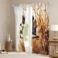 thumbnail image 3 of Castle Fairy Mallard Duck Curtains Pack of 2 (42x84 Each),Autumn Animal Curtains Blackout, 3 of 6