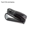 thumbnail image 4 of Scienceny Soportes para gafas de sol para coche, Clip para gafas de sol, rotación de 360 ​​grados, colgador práctico Flexible, abrazadera de Automoción decorativa y accesorios Negro liso Scienceny VI014528-06, 4 of 6
