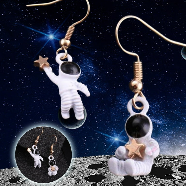 Astronaut earrings sale