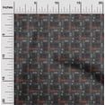 thumbnail image 2 of oneOone Georgette Viscose Brown Fabric Text Sewing Craft Projects Fabric Prints By Yard 42 Inch Wide, 2 of 5