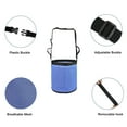 thumbnail image 4 of Sac d'Alimentation pour Chevaux Réglable en Maille PVC Sac Équestre Alimentation Lente Sac d'Alimentation en Grains Noir, 4 of 9