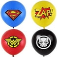 Powiller 40 PCS Superhero Party Supplies Superhero Balloons Double